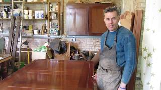 Rollover Antique Snooker Dining Table demonstration.