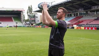 Harlequins hooker Joe Gray - how do you throw the perfect line-out?