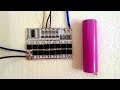 Testing lithium battery protection and balance board 12V 100A 3S BMS Li-ion