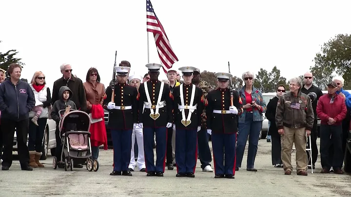 "Amazing Grace" by Lynne Miller.Rifle Salute.Echo ...