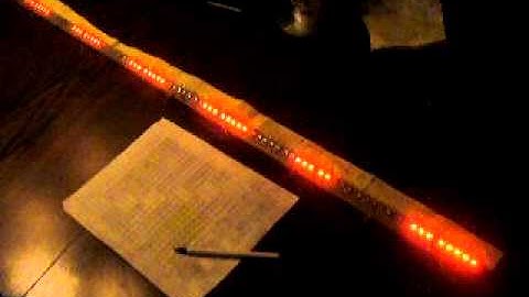 Addressable Dumb RGB Pixel String Demo #2