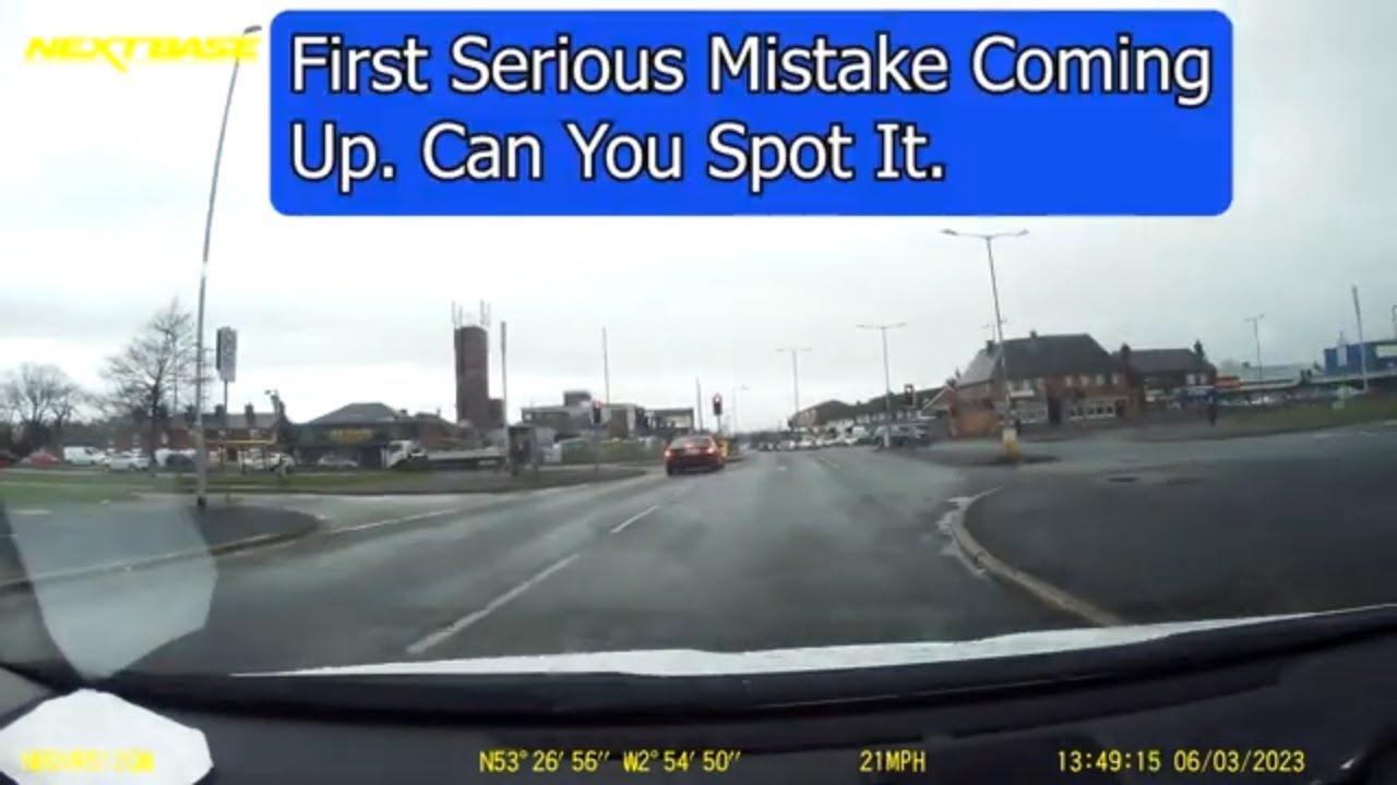 Pupil Drives into Tesco's on His Driving Test Norris Green. YouTube