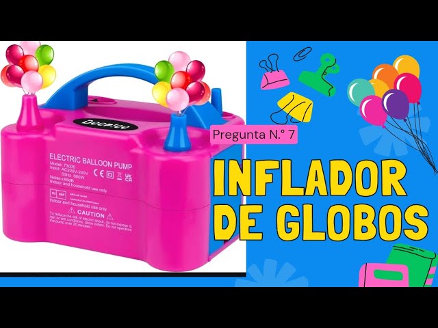 🎈INFLADOR DE GLOBOS ELÉCTRICO [UNBOXING/REVIEW] ❤ Spacio Kreativo ❤ 