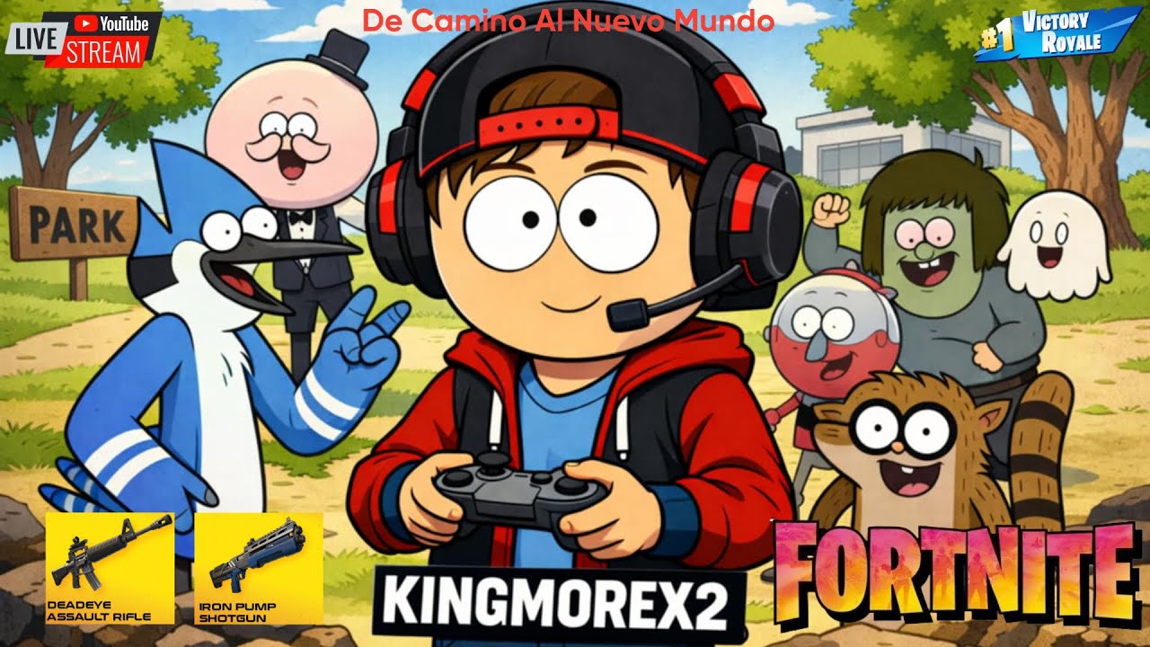 Regular Show ha Llegado a FORNITE 📢🔔