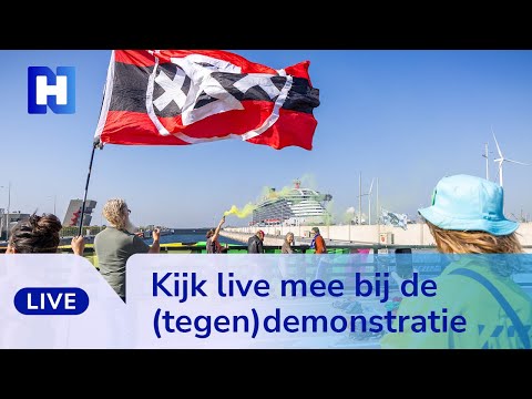 LIVE: Demonstratie Extinction Rebellion n tegendemonstratie
