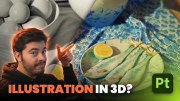 How I textured and stylized a 3D still-life Scenes in Painter