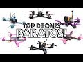 Los MEJORES DRONES FPV BARATOS de 5 pulgadas ya montados! 2018!