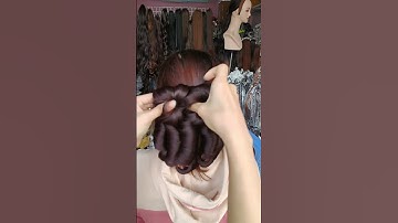 Búi tóc giả trung niên kiểu mới nhất năm #tocbui #buitoc