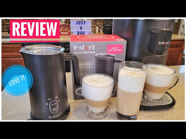 REVIEW Instant Pot Milk Frother for Latte or Cappuccino Coffee