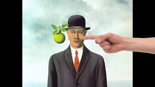 Modern art - Magritte - The son of man