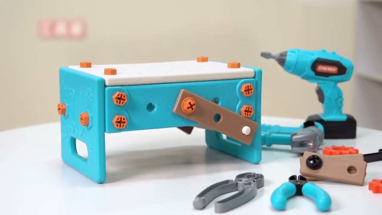 2-in-1DIY Assembling Toolbox | Wholesale Toy Supplier from China