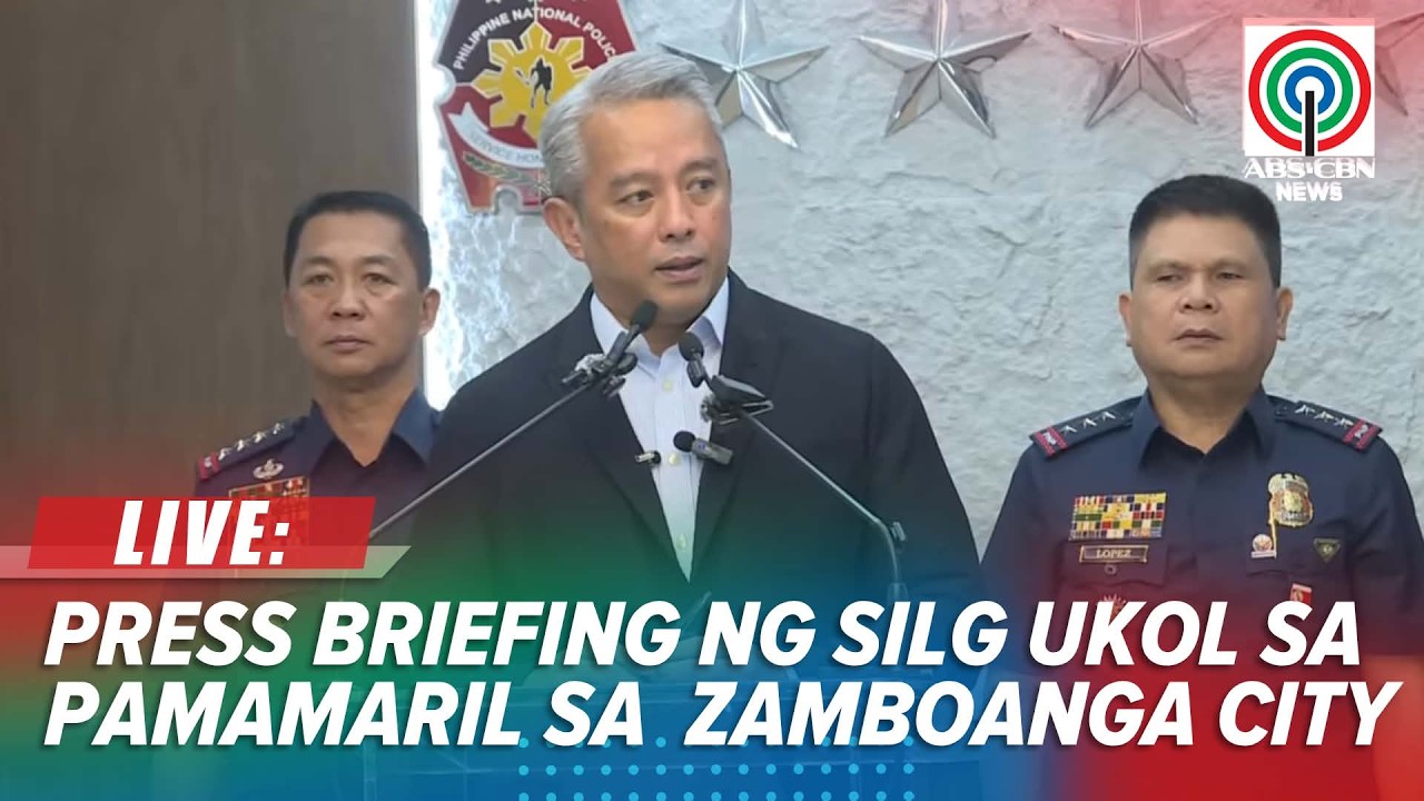 LIVE: SILG holds press briefing on Zamboanga City school shooting incident | August 19, 2026