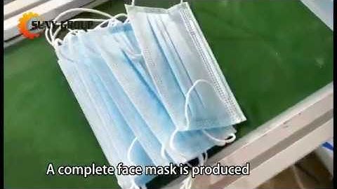 3 ply Mask Making Machine | Face Mask Manufacturing Process