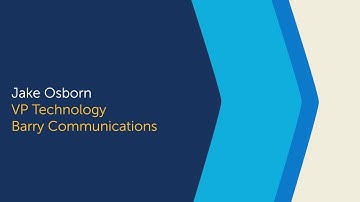 Mitel Voice Assist - Jake Osborn, VP of Technology at Barry Communications