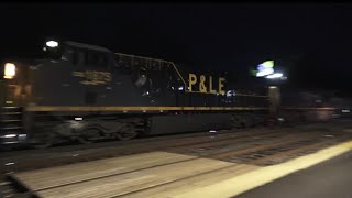CSX #1875 P&LE Unit leading M810-08 by CP Woodbourne