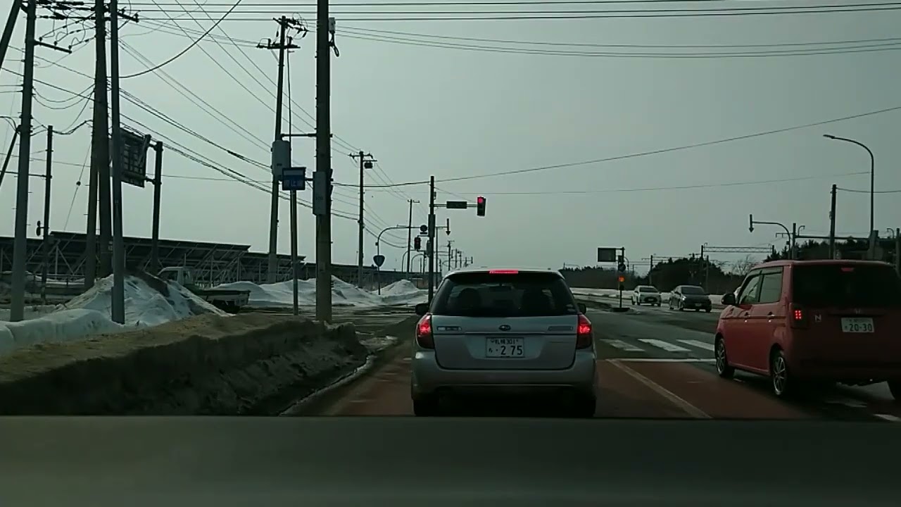 岩見沢市内　20260221①　ドライブ