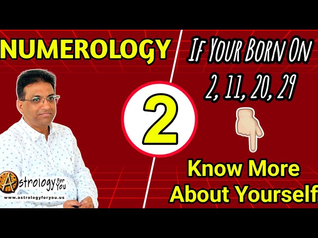 Numerology lifepath number 2 | people born on 2,11,20,29 in numerology | Birth date 2 in numerology