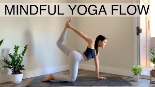 1 Hour Mindful Yoga Flow | Full Body Stretch - Intermediate Level Class