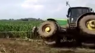 Stuck Tractors Pulling Fails Accidents and Wins 2017 Compilation