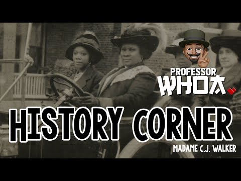 History Corner - Madame C.J. Walker + Black Inventors