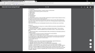 Biology Study Guide Book [ALL ANSWERS]