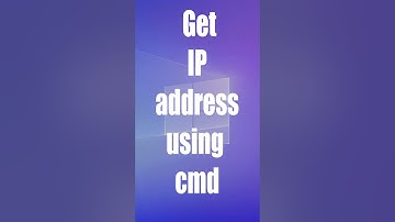 💻 CMD Trick: Get IP address using cmd #computer #pc #pctricks #microsoftwindows #microsoft
