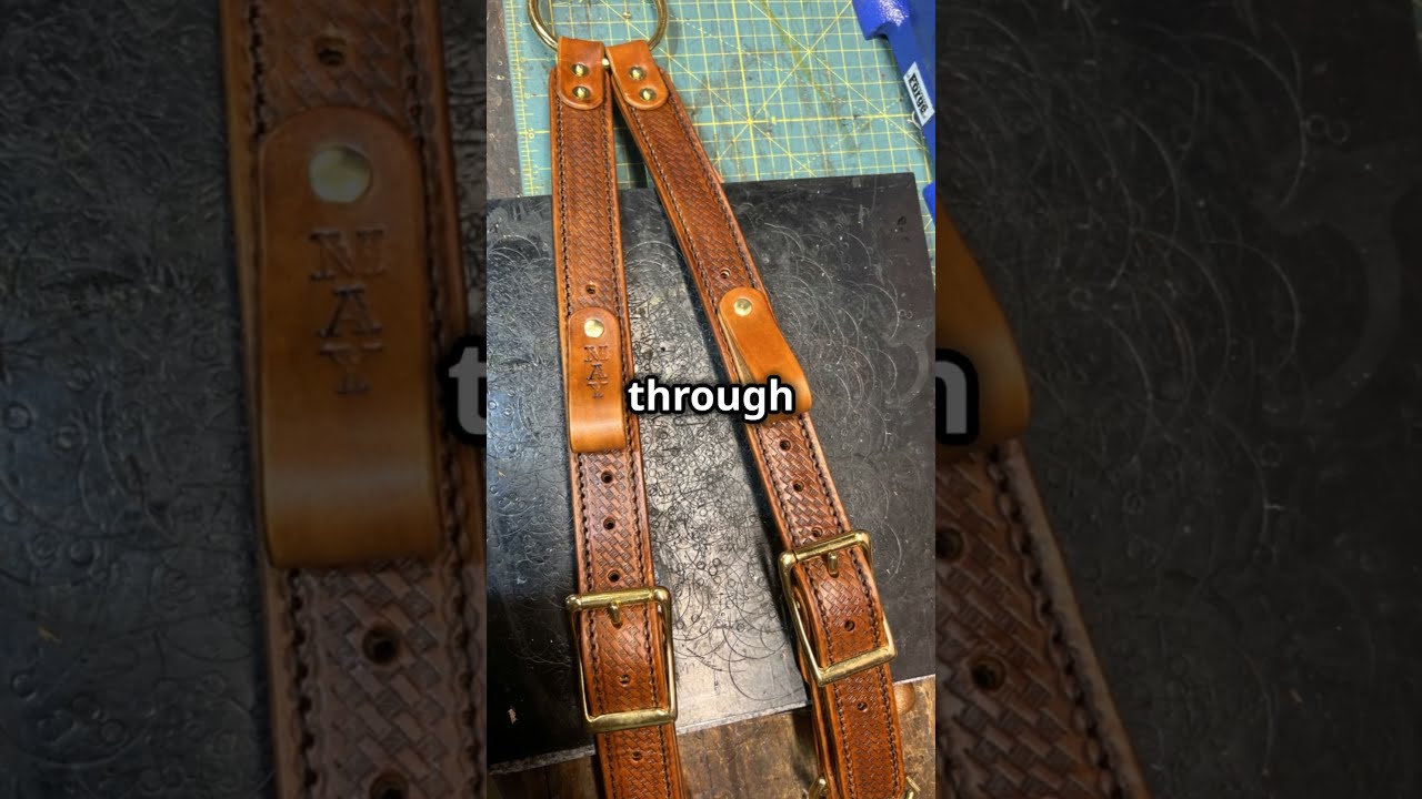 Introducing the new “Fully Involved” leather suspenders from