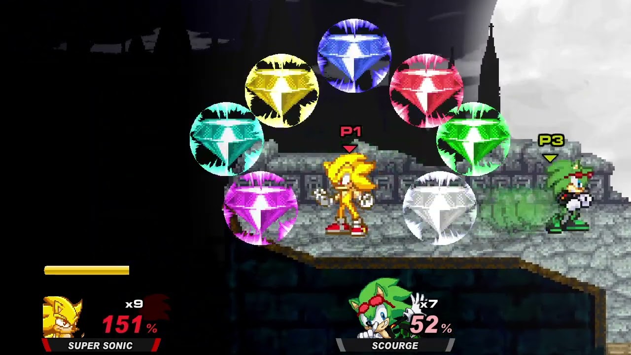 Sonic V3 vs Scourge