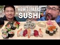 PRO Chef Shows How to Make Sushi at Home | Zoom Cooking