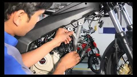 DESARMADO Y ARMADO DE LA BAJAJ  PULSAR 200 NS