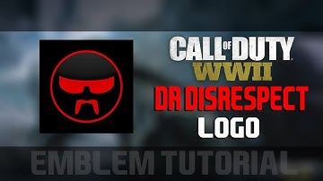COD WW2 | DrDisRespect Simple Logo | Emblem Tutorial