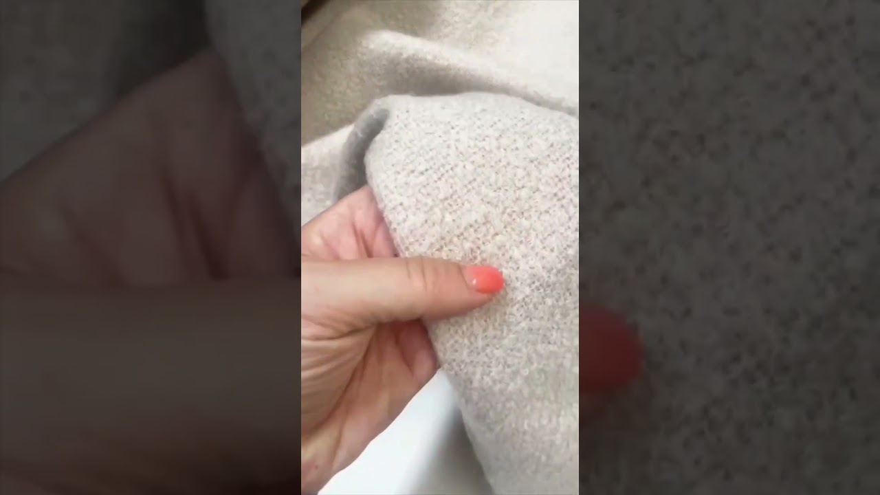 Пальтовая ткань HERNO,100% Wool Vergin, цвет нежно бежевый пудровый 📍ш150см