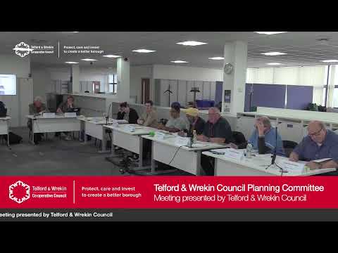 Telford & Wrekin Council Planning Committee meeting (04/05/2022)