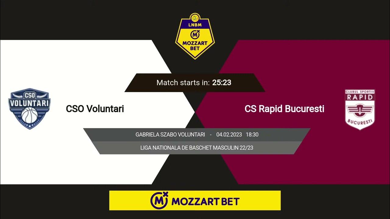 LNBM MOZZART 20222023 CSO Voluntari Rapid București YouTube