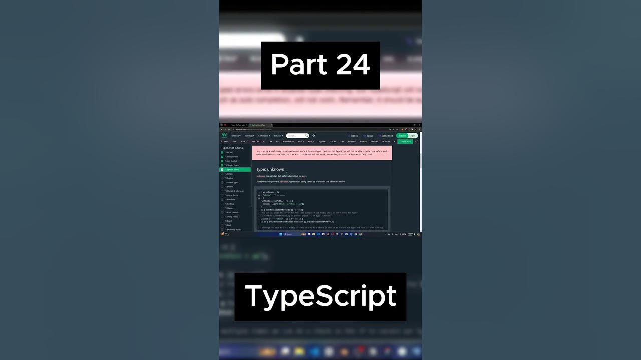 شرح شامل لTypeScript #typescript #ts #js #javascript - YouTube