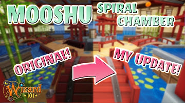 My Mooshu Spiral Chamber GRAPHICS UPDATE! Wizard101 Redesign!