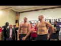 "I'm Going to Inflict Pain on You" says Tyson Fury