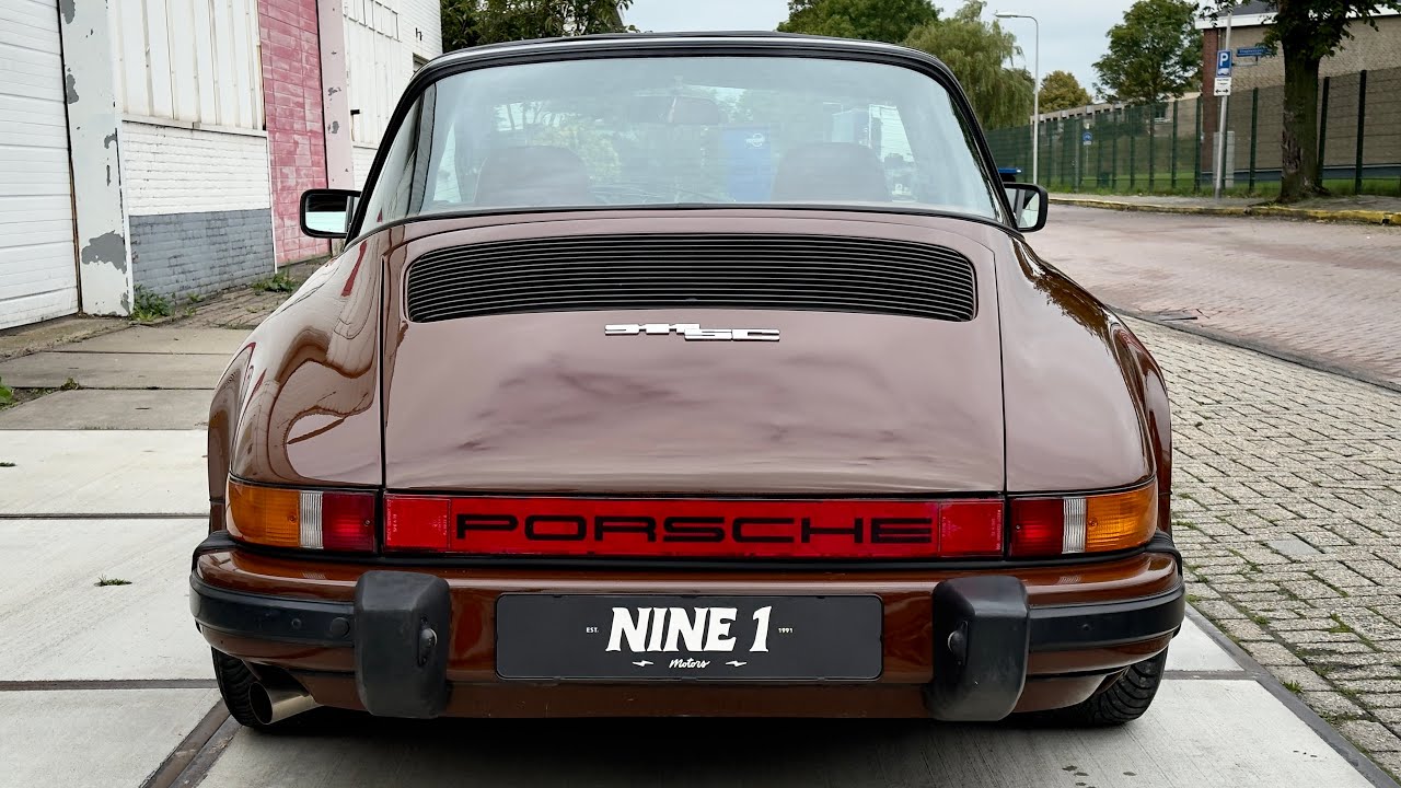 Porsche 911 3.0 SC 1979 Targa 'Cockney Brown' - YouTube