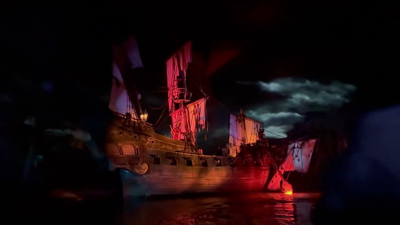 Disneyland Paris - Pirates of the Caribbean - 7/12/2024 - 4k