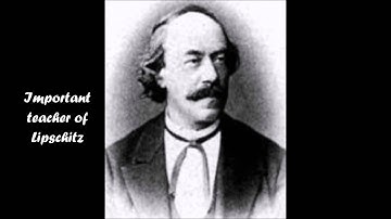 Peter Gustav Lejeune Dirichlet Song