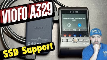 Viofo A329 Dash Camera: hoe gebruik je de SSD voor het opslaan van videobeelden?