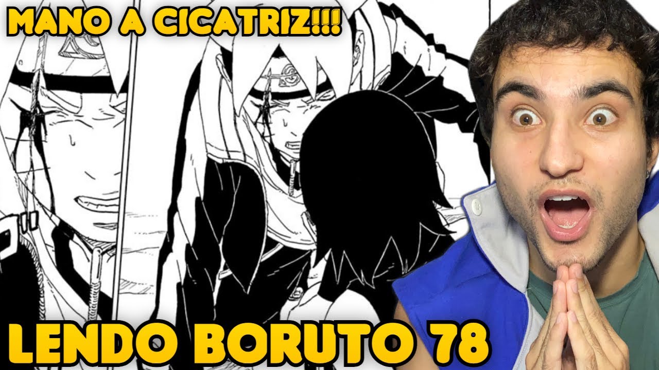 Boruto Explorer on X: Curiosidades #2 - Boruto com uma cicatriz em seu  rosto. - O karma de Kawaki (que na época não possuia nome oficial). E o  Karma de Boruto se