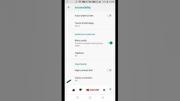 💡 how to enable Color Correction❗ on your smartphone 📳