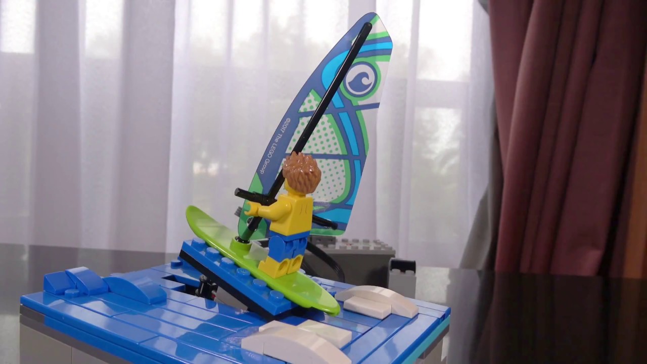 LEGO MOC Windsurfing Kinetic -