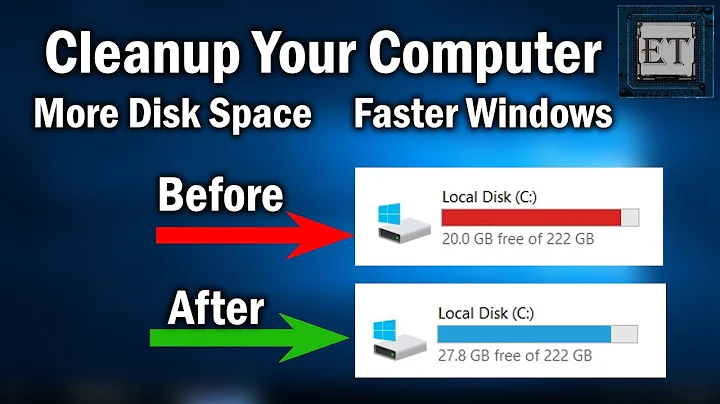 🔧 How to FREE Up More than 30GB+ Of Disk Space in Windows 10, 8 or 7