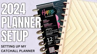 Setting Up My 2024 Catchall Planner | Classic Happy Planner Setup