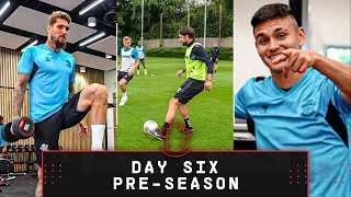 PRE-SEASON DAY SIX 💪 | The gaffer gets involved and Saints hit the gym!