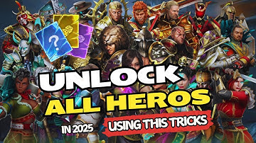 Unlock All Hero & Talents Easily | How to get new character in shadow fight 4 arena