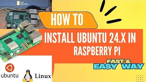 How to install Ubuntu 24.04/24.10 on Raspberry Pi 4/3 |Fast and easy |ros2 Jazzy supported OS |Linux