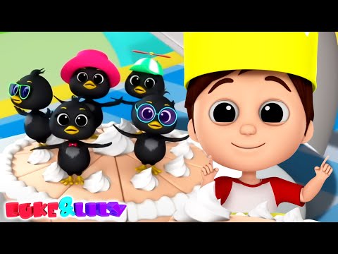 Спой песню за шесть пенсов лучший Luke And Lily песня и и мультфильм видео для детей